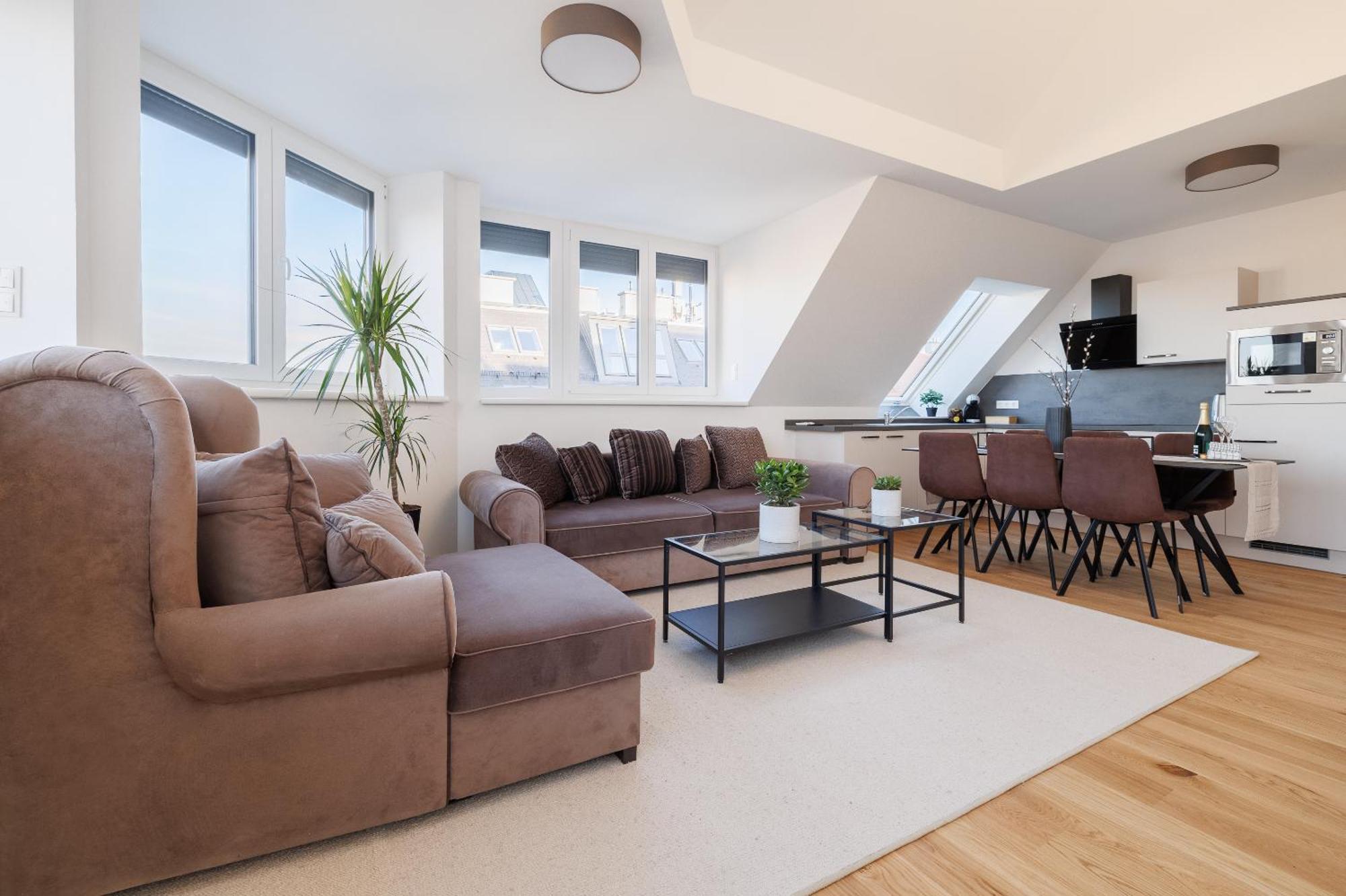 Symphony Apartments 40 - Modern Loft With Terrace And Grill In Central Location Виена Екстериор снимка